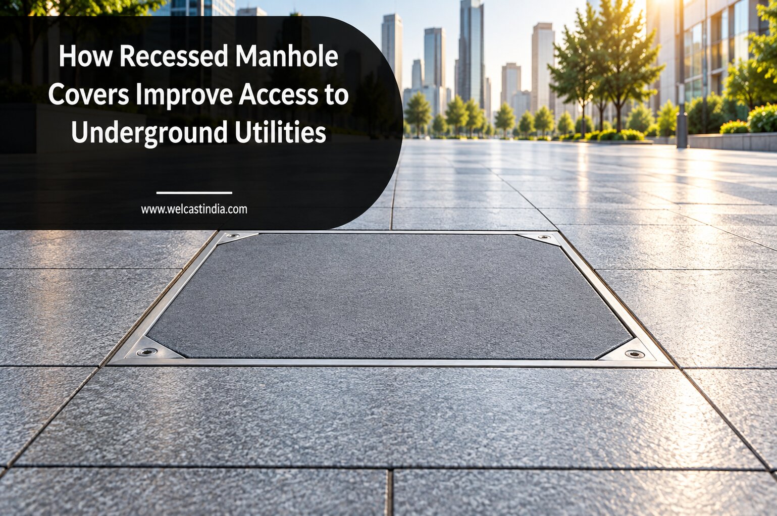 How Recessed Manhole Covers Improve Access to Underground Utilities